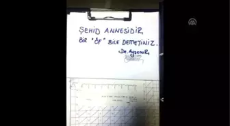 Doktorun Şehit Annesiyle İlgili Yazdığı Not