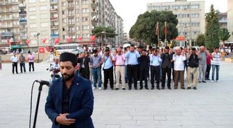Elazığ'da Şehitler İçin Gıyabi Cenaze Namazı Kılındı