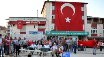 Şarkikaraağaç'ta Teröre Tepki Yürüyüşü