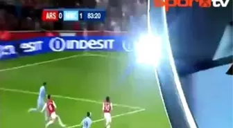 Arsenal Aguero'yu Durduramadı: 1-0