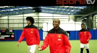 Nani, Young ve Fellaini'nin Renkli Yarışması!