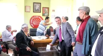 Varto CHP İlçe Başkanı Sağlam Güven Tazeledi