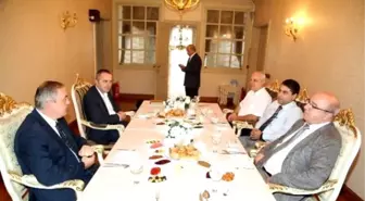 Başkan Aydın, Bedaş Genel Müdürü İslamoğlu'nu Ağırladı