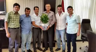 İşitme Engellilerden Kaymakam Günlü'ye Ziyaret