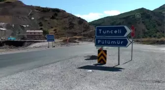 Tunceli'de 2 İlçe Yolunun Ulaşıma Kapatılması