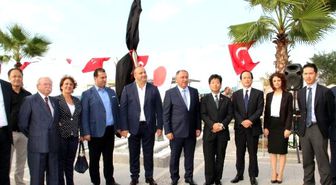 İntihar Eden Japon Mühendis Anısına Yapılan Anıt Törenle Açıldı