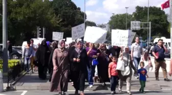 Taş Ocaklarını Protesto Eden Kadınlar Toz Beziyle Eylem Yaptı