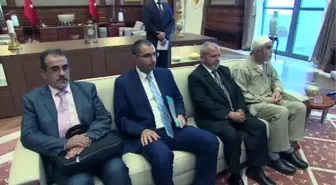 Erdoğan, Yüksek İslam Konseyi Başkanı Sabri'yi Kabul Etti