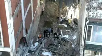 One Dead, Four İnjured İn Istanbul Building Collapse