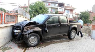 Tavşanlı'da Trafik Kazası, 1 Yaralı