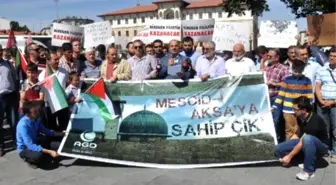 Sivas'ta 'Mescid-i Aksa' Protestosu