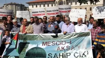 Sivas'ta Mescid-i Aksa Protestosu