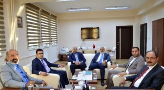 Türkiye Kayak Federasyonu Başkanı Erol Yarar, Dap İdaresi'ni Ziyaret Etti