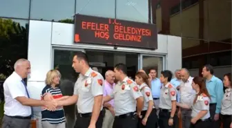 Efeler Belediyesi'nde Bayramlaşma Töreni