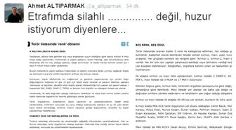 Vali Altıparmak'dan Huzur İstiyorum Diyenlere Mesaj