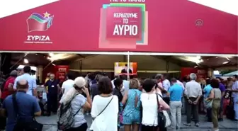 Yunanistan'da Sandıklar Açıldı - Syriza Destekçileri