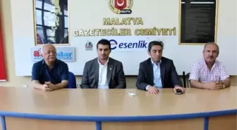 Erdem Aslanoğlu Gazeteciler Cemiyeti'ni Ziyaret Etti