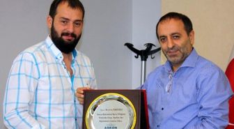 Askon'dan Yedaş'a Teşekkür Plaketi
