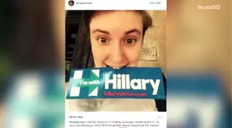 Lena Dunham Sits Down With Presidential Hopeful Hillary Clinton