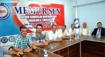 Memur Sen Zonguldak Temsilciliğinde Bayramlaşma