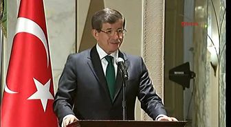 Dha Dış- Başbakan Ahmet Davutoğlu Waldorf Astoria Otelde Konuştu
