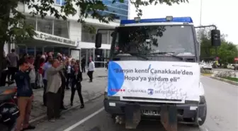 Çanakkale'den Hopa'ya Yardım Eli