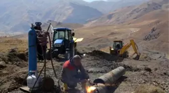 2 Bin 780 Rakımda Su Arıza Çalışması