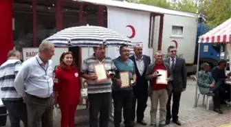 Çan'da 36 Kan Bağışçısı Madalya ile Onurlandırıldı