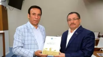 Kaymakam Atlamaz'dan Başkan Genç'e Ziyaret