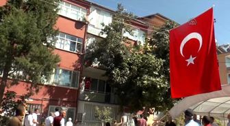 Şehit Jandarma Astsubay Çavuş Topçuoğlu'nun Cenazesi Memleketine Getirildi