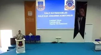 Jandarma Patpat Motoru Kullanıcılarına Seminer Verdi