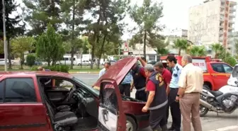 Park Halindeki Otomobilde Yangın Çıktı