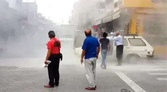 Seyir Halindeki Otomobil Alev Aldı