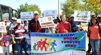 Sivas'ta Sağlık Yaşam Yürüyüşü Yapıldı