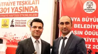 Konya İtfaiyesi Basın Ödüllerinde İha'ya İki Ödül