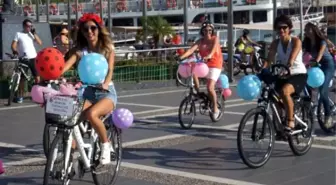 Süslü Kadınlar', Marmaris'te Pedal Çevirdi