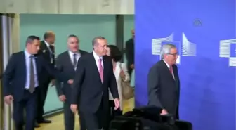 Erdoğan-Juncker Görüşmesi