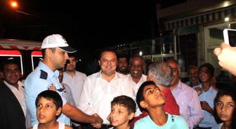 AK Partililer ile Polisler Arasında Motosiklet Gerginliği