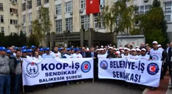 Uludağ Üniversitesi'nde Taşeron İşçi Eylemi