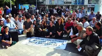 Ankara'daki Patlama Manisa'da Protesto Edildi