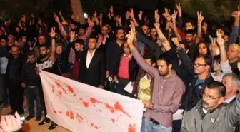 Ankara'daki Saldırı Burdur'da Protesto Edildi