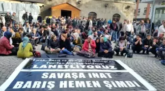 Ankara'daki Saldırıya Tepki İçin Bitlis'te Oturma Eylemi