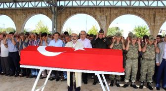 Kore Gazisi Törenle Toprağa Verildi