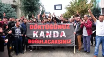 Van'da, Ankara'daki Patlamayı Protesto Eyleminde Olay Çıktı