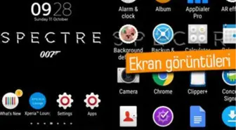 Spectre 007 James Bond Xperia Teması Sızdı