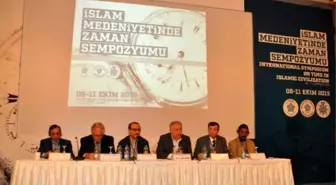 Uluslararası İslam Medeniyetinde Zaman Sempozyumu Sona Erdi