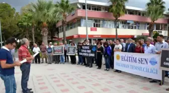 Ankara'daki Bombalı Saldırı Ortaca'da Protesto Edildi