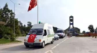 Şehit Polisin Cenazesi Dalaman'a Getirildi