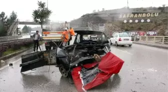 Karabük'te Trafik Kazası: 1 Yaralı