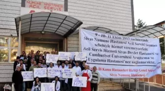 Sivas'ta Numune Hastanesi'nin Taşınmasına Esnaf Tepkisi